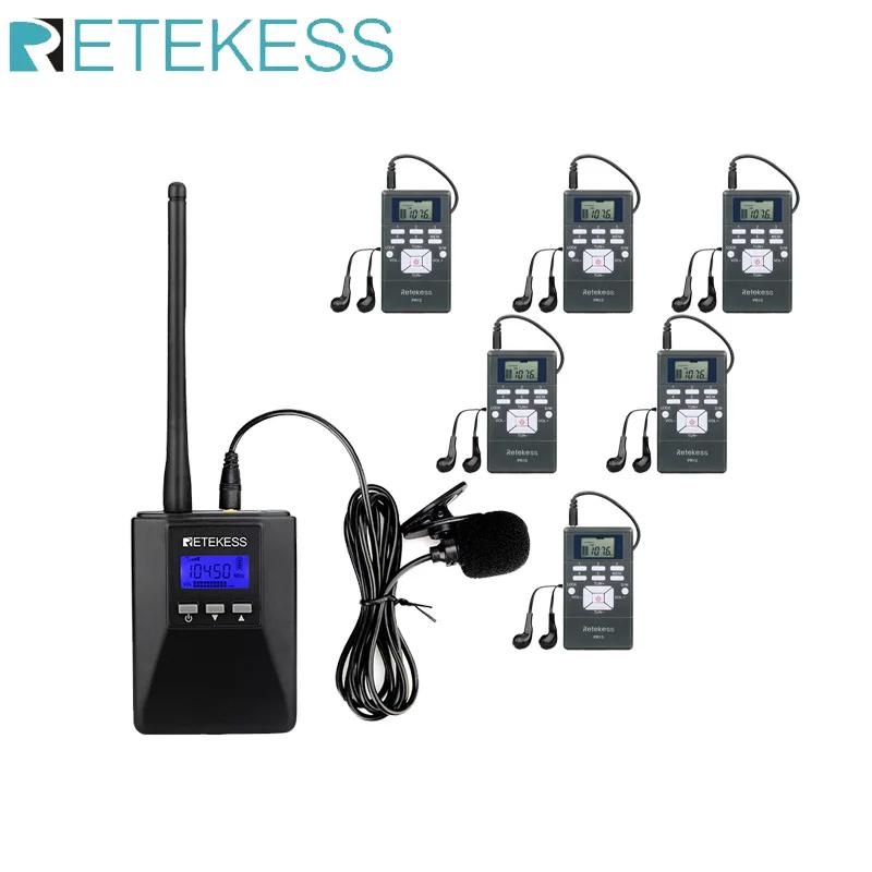 Retekess   ̵ ý 1 TR506 FM ۽ű, PR13 FM ù, ޴   ̵ ȸ, 10 